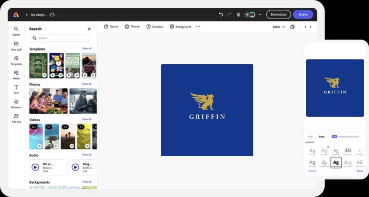 Create A Logo Design With Adobe Express